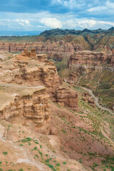 Sharyn Canyon National Park and the Valley of Castles, Tien Shan Mountains, Kazakhstan