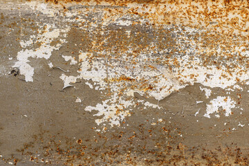 Old metal backgrounds. Vintage grunge metal background and texture with scratches and cracks.