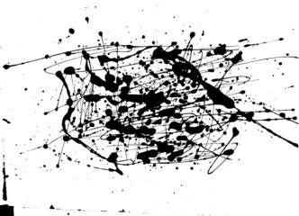 Vector Grunge Paint Brush . 