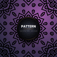 luxury ornamental mandala design background