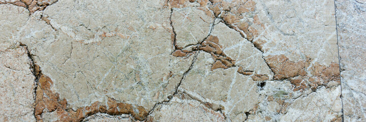 Panoramic brown marble stone background. Brown marble and quartz texture backdrop