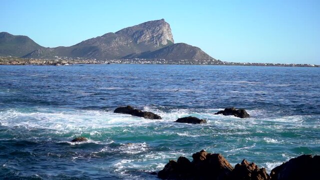 Coastal view towards Hangklip and Pringle Bay