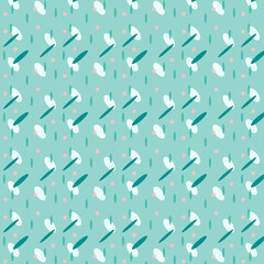 Fototapeta na wymiar Abstract pattern with calm colors and green background