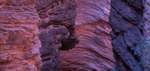"El Anfiteatro". Quebrada de las Conchas, Cafayate, Valles y Quebradas, Argentina, South America, America