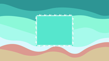 vector illustration of an abstract background with waves