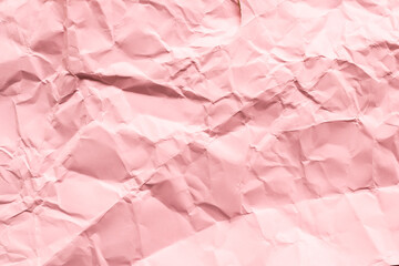 crumpled texture paper for pink background