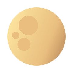 mid autumn festival moon icon