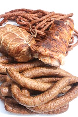 Fototapeta premium Fleisch-und Wurstspezialitäten aus Polen.