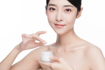 Beauty Portrait Of Young Asian Woman