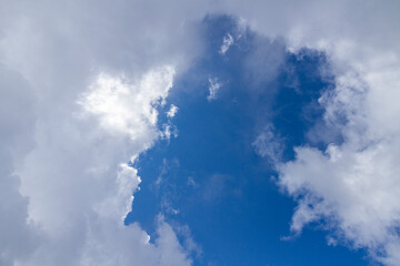 clouds in the sky