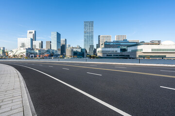 Obraz premium traffic in city