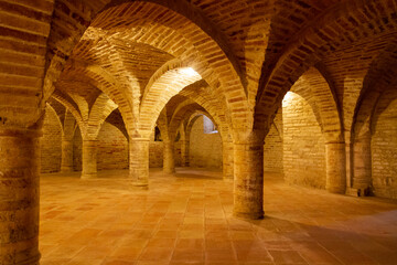 Fototapeta premium arches on the crypt