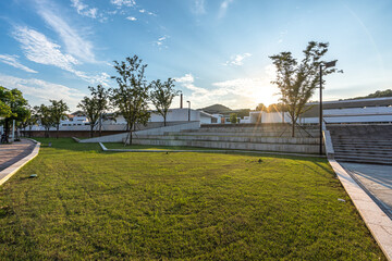 Obraz premium park in spring