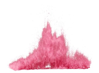 Abstract powder splatted.