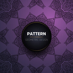 luxury ornamental mandala design background