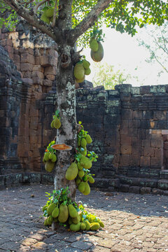 TEMPLE PRASAT MUANG SING A L'OUEST DE BANGKOK - REGION DE KANCHANABURI - THAILANDE