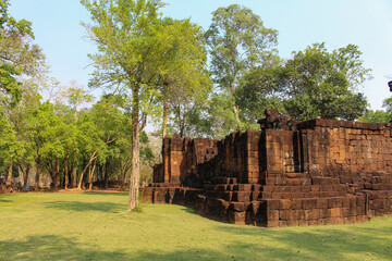 TEMPLE PRASAT MUANG SING A L'OUEST DE BANGKOK - REGION DE KANCHANABURI - THAILANDE