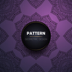 luxury ornamental mandala design background
