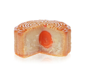 mooncake isolated on white background