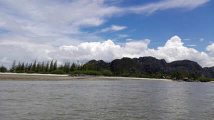 The coast of Thailand, southeast Asia.