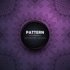 luxury ornamental mandala design background