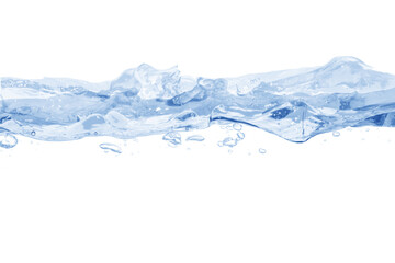 Fototapeta na wymiar water splash isolated on white background,water