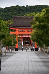 Inari Taisha shrine in Kyoto, Japan