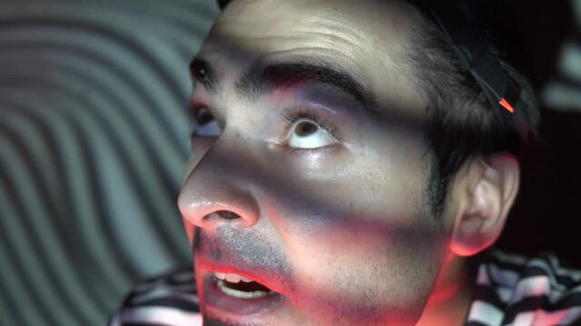 Scared and paranoid young men in a world that keeps spinning around.