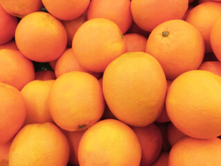 Fresh Oranges at the market, Fruits background