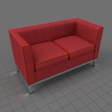 Modern two seater sofa 3