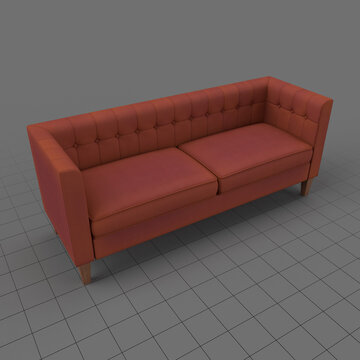 Modern two seater sofa 1
