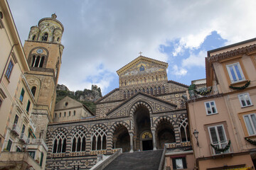 Fototapeta na wymiar Saint Andrew Cathedral, Amalfi