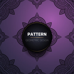 luxury ornamental mandala design background