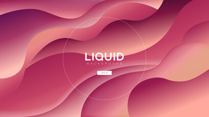 Fluid background with colorful gradient background. Vector background. Eps10