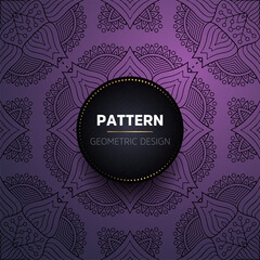 luxury ornamental mandala design background