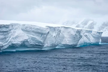 Brushed aluminium prints Antarctica South Orkney Islands, Icebergs, Southern ocean