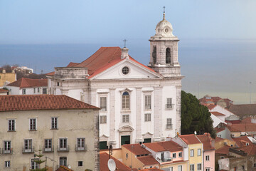 Fototapeta premium Saint Stephen Church in Lisbon