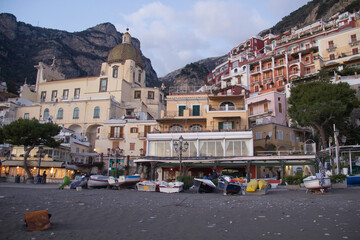 Positano from the beach