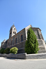 Fototapeta na wymiar Evangelische Kirche Laufersweiler