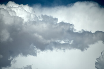Ominous storm clouds forming during the monsoon season.