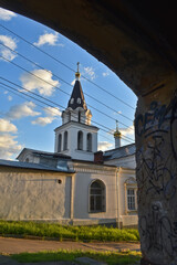Fototapeta premium Christian Church against the blue sky