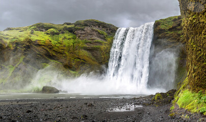 Skogafoss waterfall, Iceland