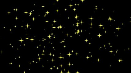 falling golden stars abstract motion background shining gold particles shimmering glittering