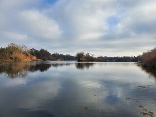 lake in the autumn