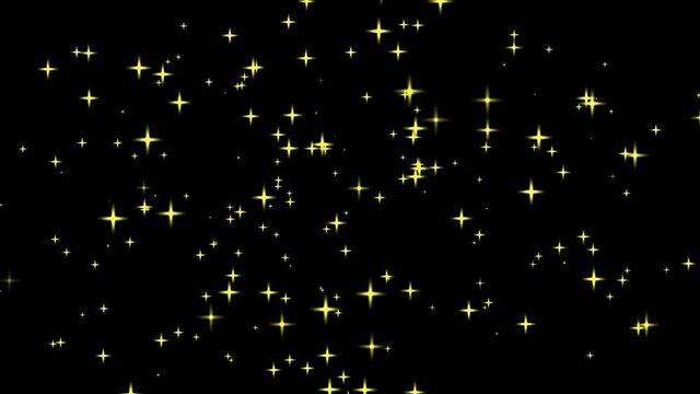 falling golden stars abstract motion background shining gold particles shimmering glittering