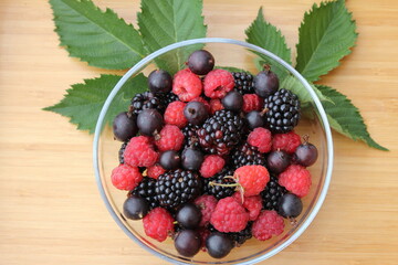 berries in a bowl