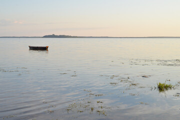 Early morning  time on the lake