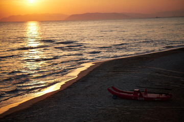 The most beautiful beach and sea in Pietrasanta. © Tereza