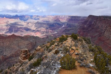 View on the Grand Canyon - West USA nature