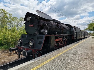 old steam locomotive